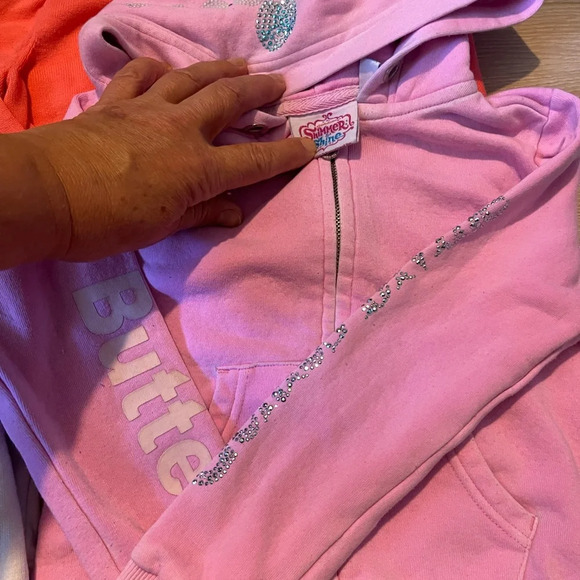 Set of 14 girls clothes skirts,dress,sweaters, sweatshirt leggings size 4 - Picture 8 of 13